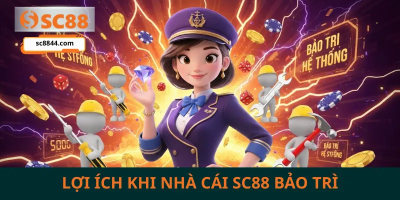 Lợi ích khi nhà cái SC88 bảo trì
